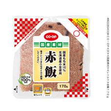 ＣＯ・ＯＰ 赤飯 １７０ｇ