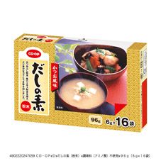 ＣＯ・ＯＰ だしの素（粉末） ９６ｇ（６ｇ×１６袋）
