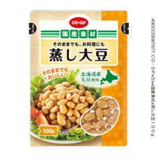 CO・OP 蒸し大豆 100g